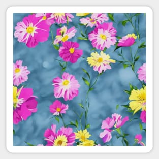 Floral pattern background Sticker